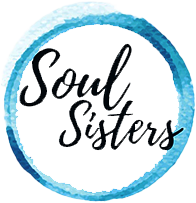 Soul Sisters Text in schwarz innerhalb eines blauen Kreises, perfekt für frauenkreis leiterin ausbildung. Soul Sisters Text in schwarz innerhalb eines blauen Kreises, perfekt für frauenkreis leiterin ausbildung.