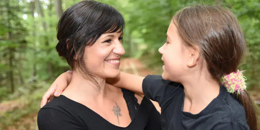 mutter und kind zusammen